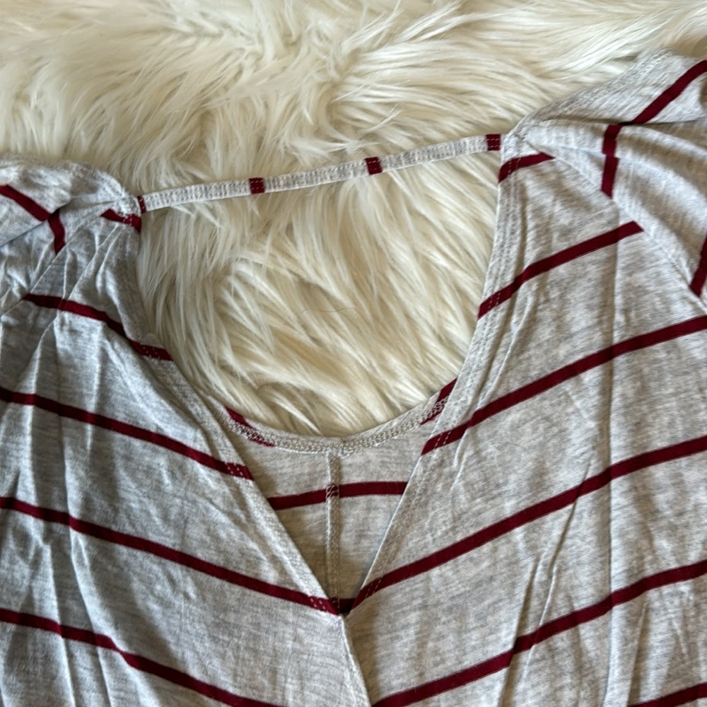 A B E R C R O M B I E & F I T C H Striped Long Sl… - image 3